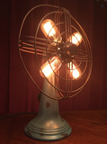 Illuminated Rotating Desk Fan