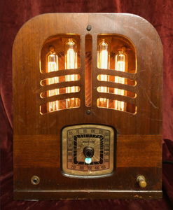 Illuminated Philco Tombstone Radio with Bluetooth Audio