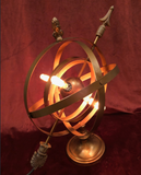 Illuminated Armillary Globe
