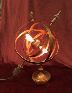 Illuminated Armillary Globe